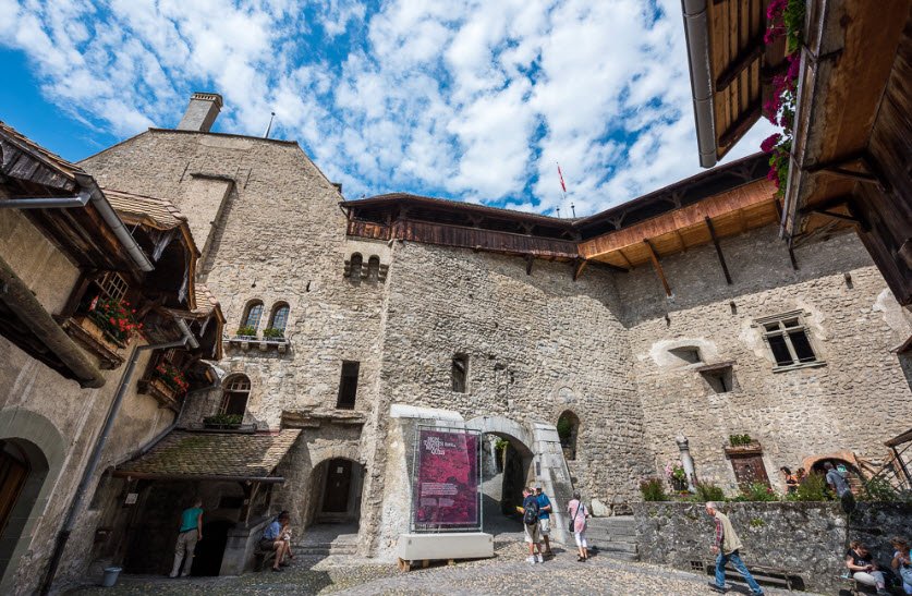 Montvoie Castle, Ocourt, Switzerland, Switzerland